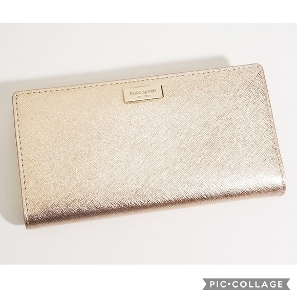 kate spade Handbags - ♠️Kate Spade Laurel Way Stacy Wallet -Rose Gold♠️